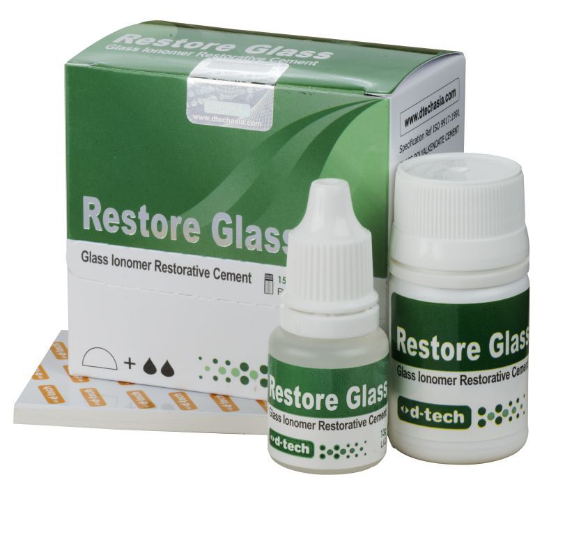 D TECH RESTORE GLASS IONOMER CEMENT (GIC)